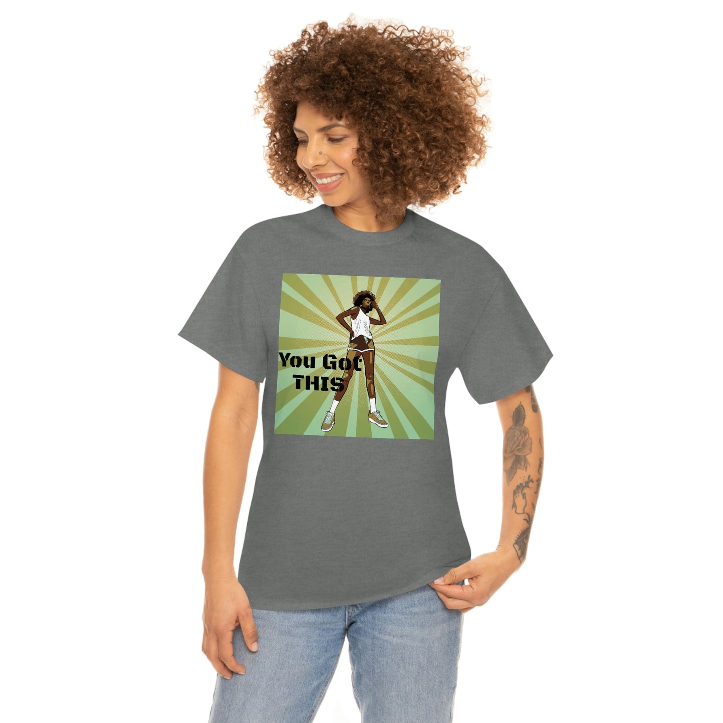 Unisex Cotton Tee(You got this)