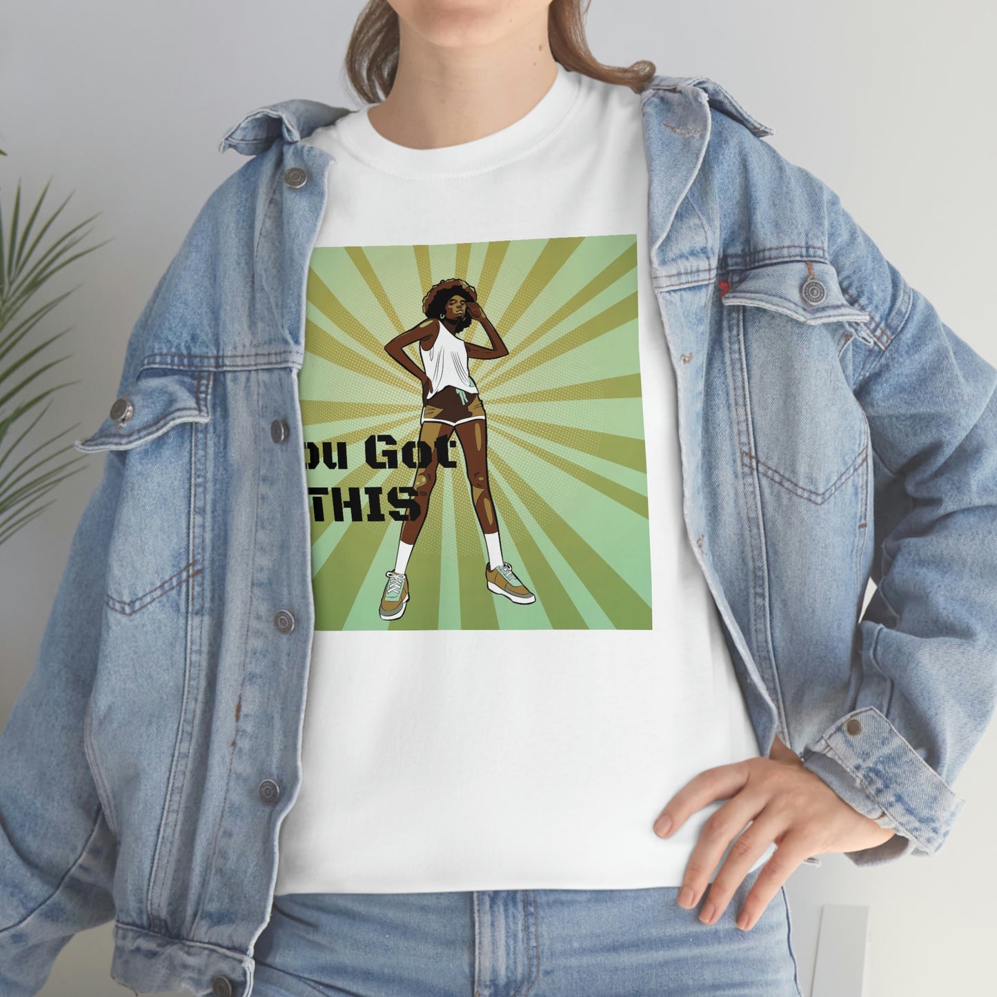 Unisex Cotton Tee(You got this)