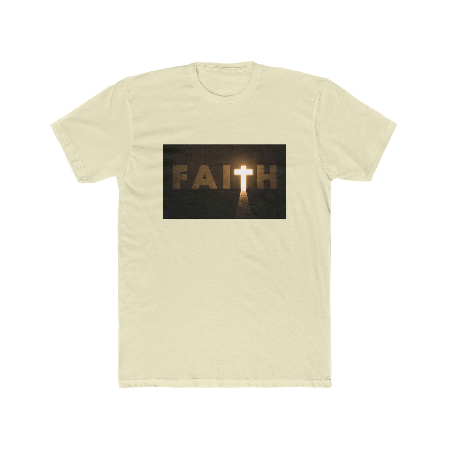 Men's Cotton Crew Tee(Faith)