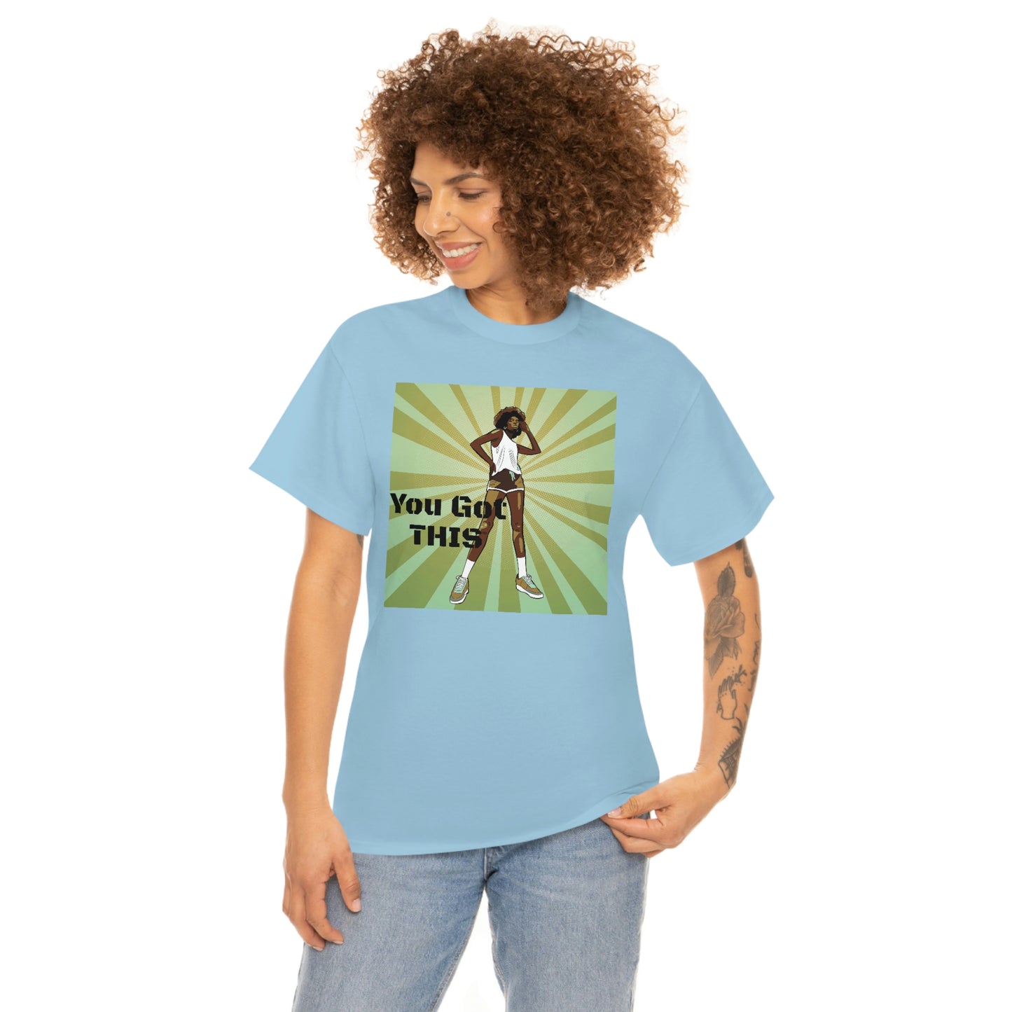 Unisex Cotton Tee(You got this)