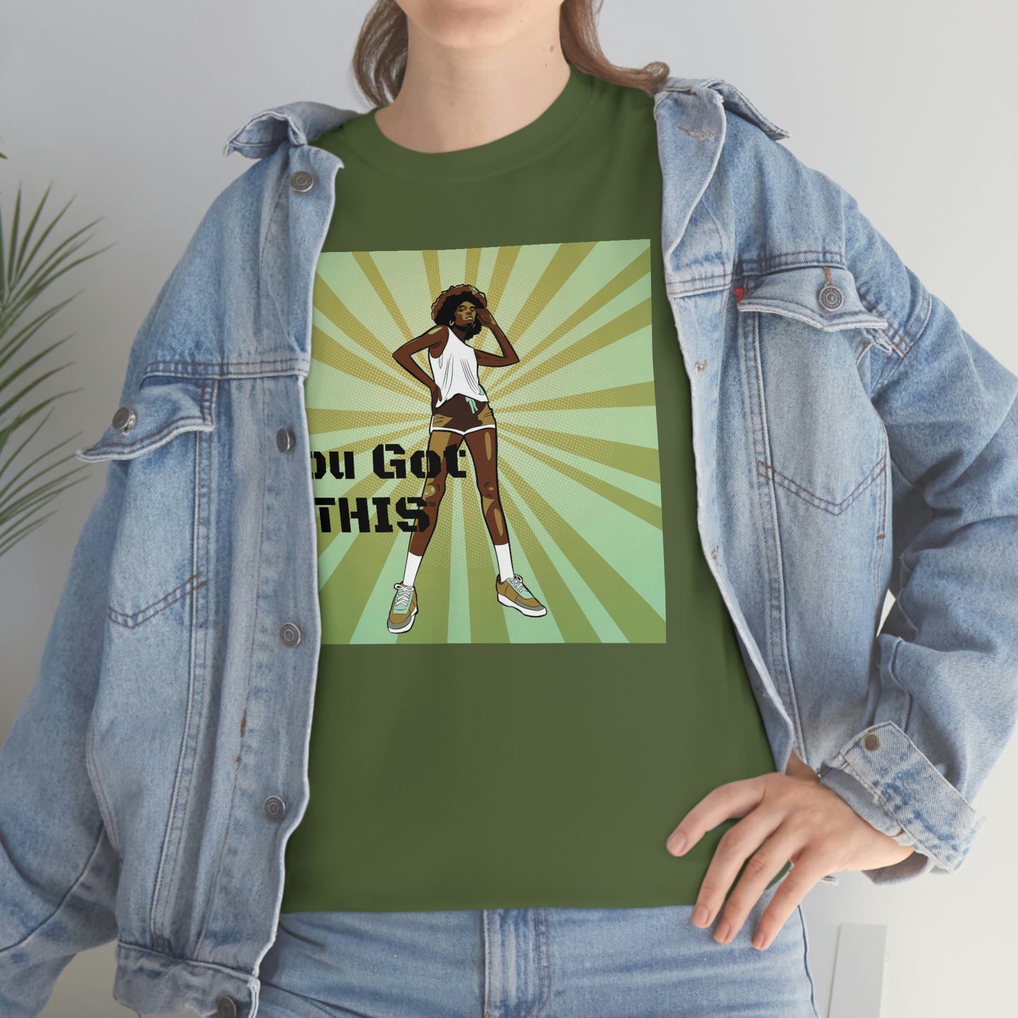 Unisex Cotton Tee(You got this)
