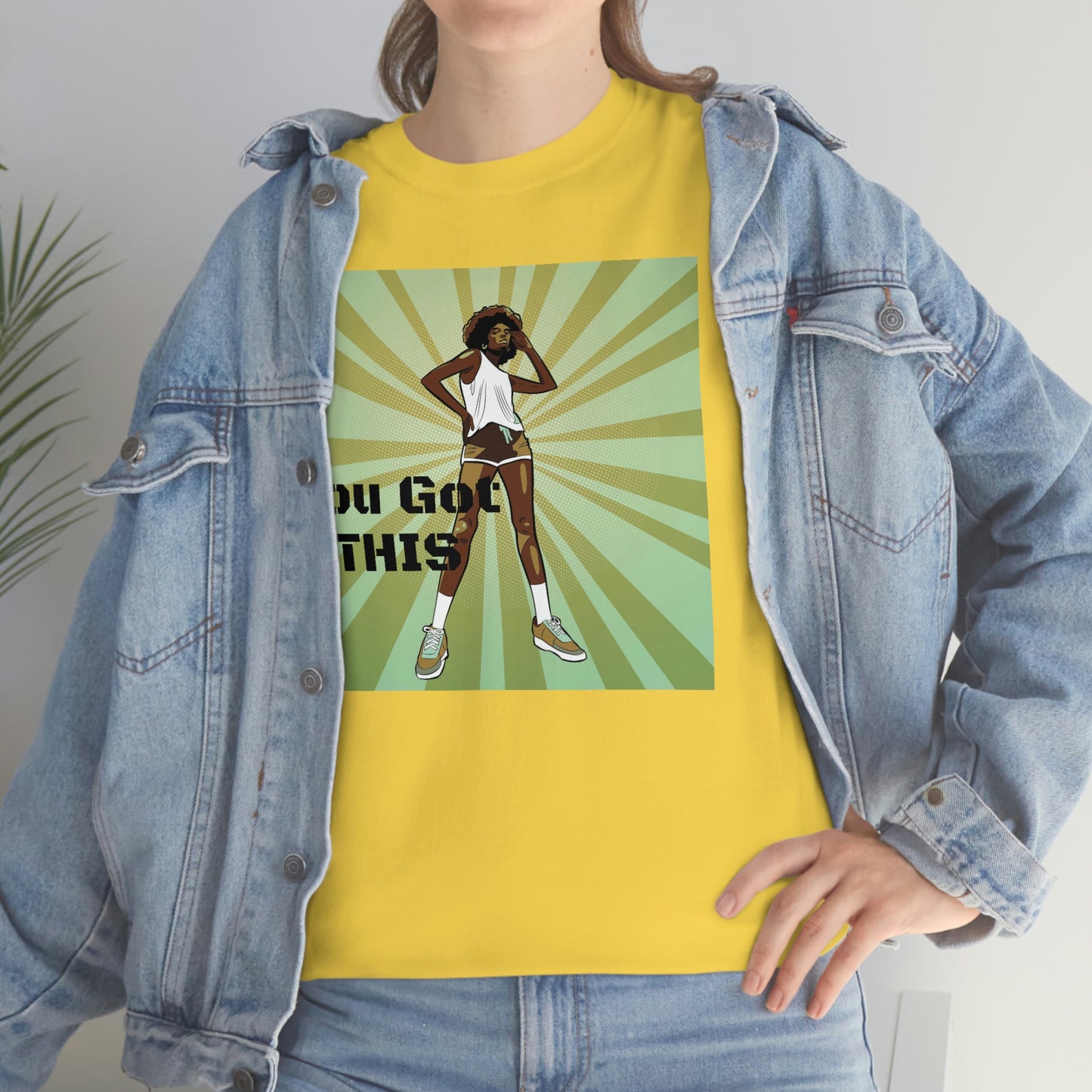 Unisex Cotton Tee(You got this)