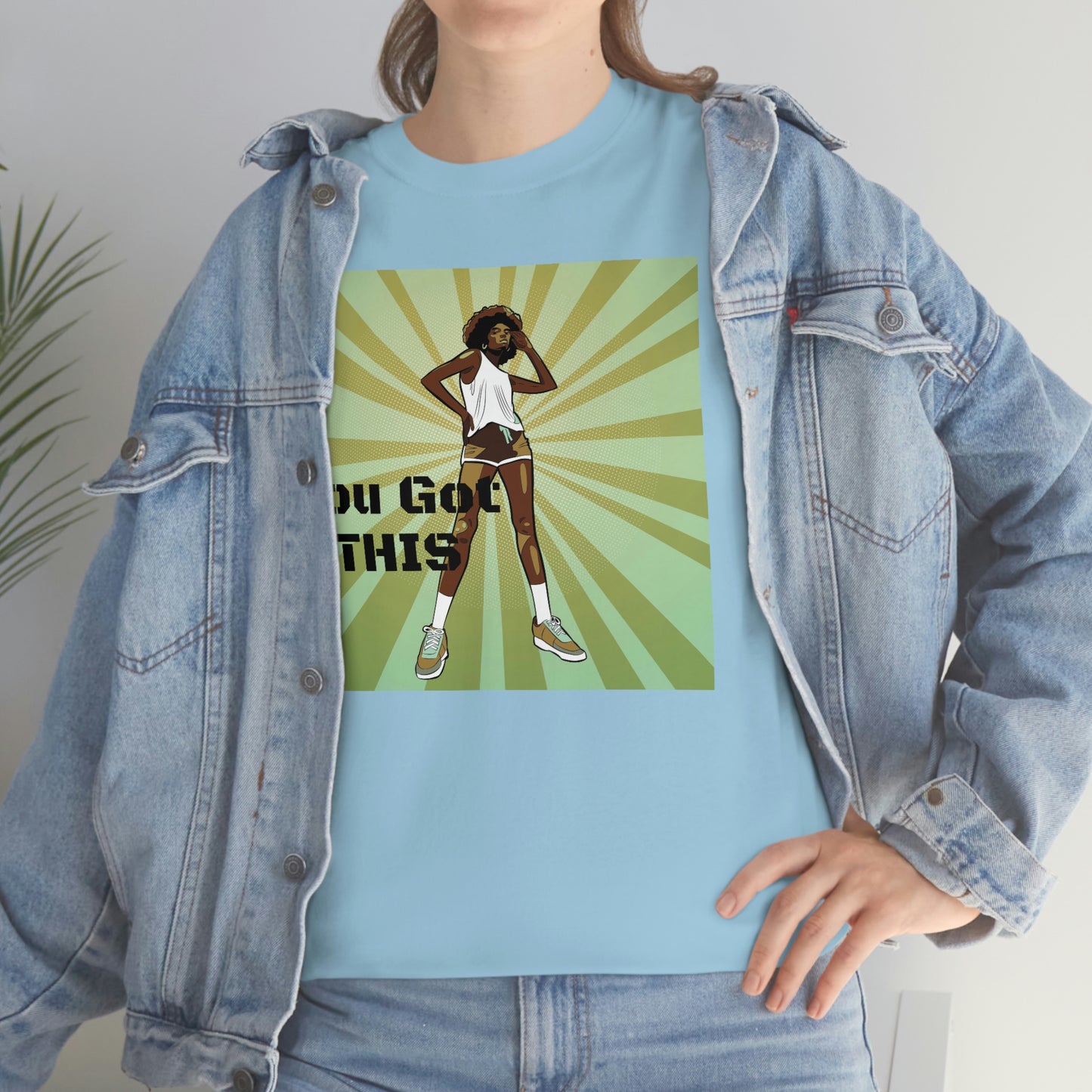 Unisex Cotton Tee(You got this)
