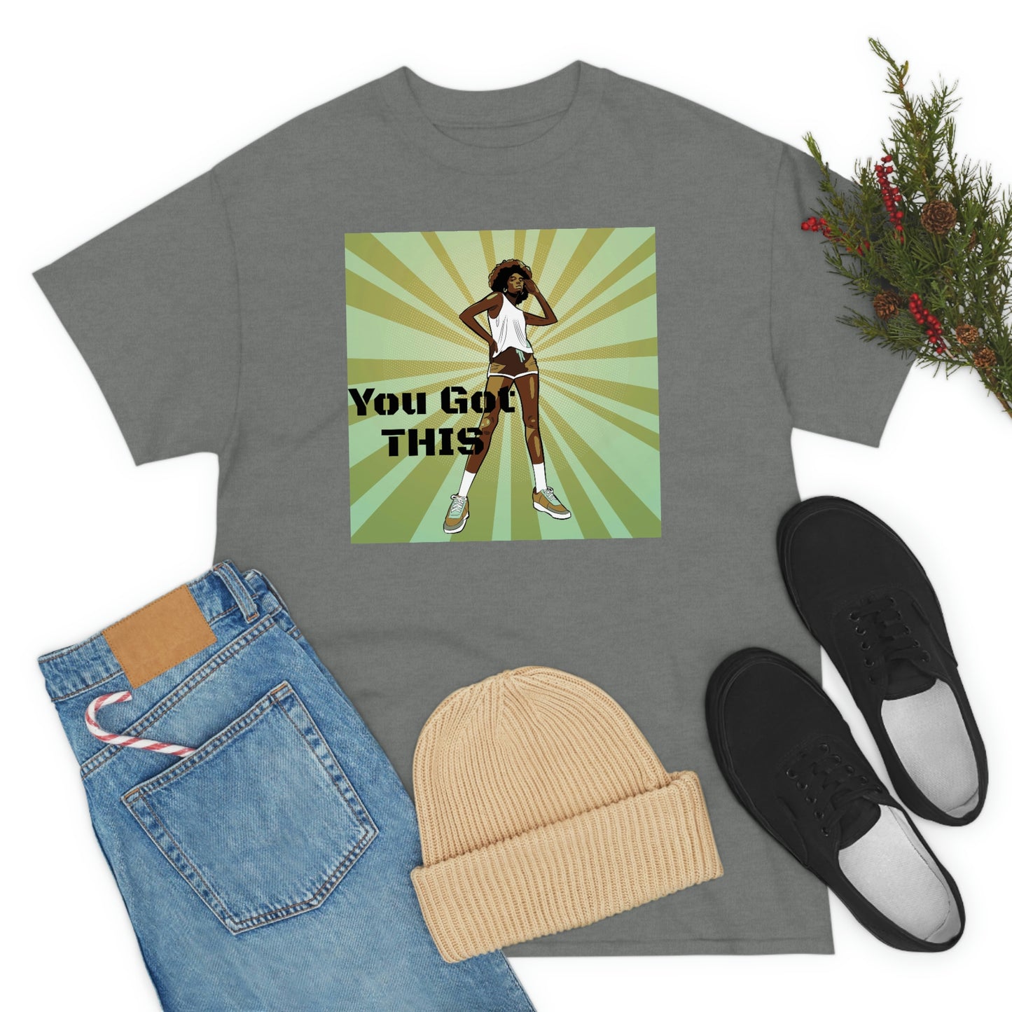 Unisex Cotton Tee(You got this)