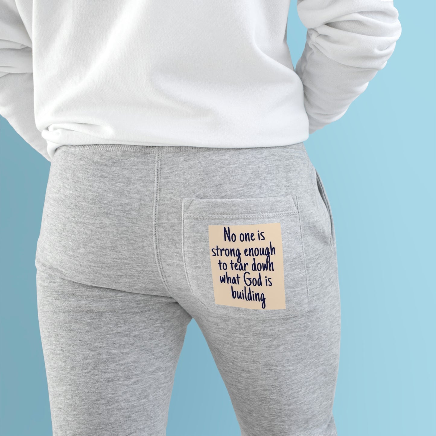 Unisex Premium Fleece Joggers(NO ONE)