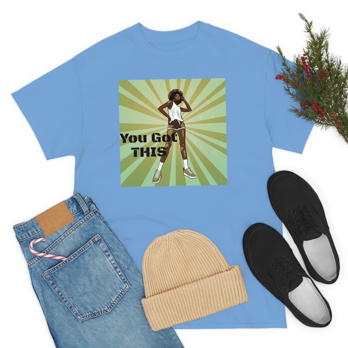 Unisex Cotton Tee(You got this)