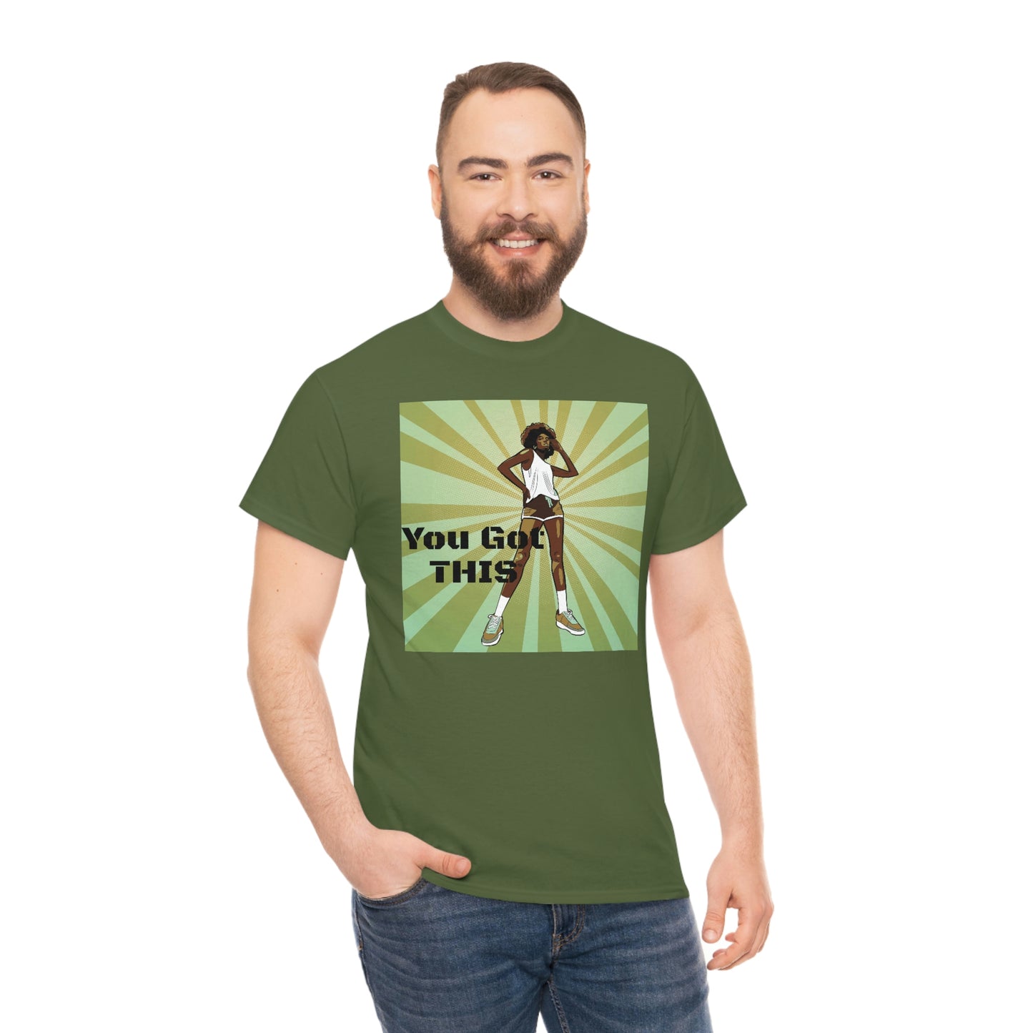 Unisex Cotton Tee(You got this)