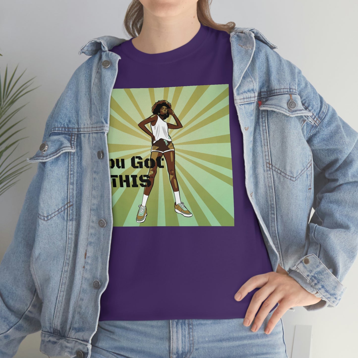 Unisex Cotton Tee(You got this)