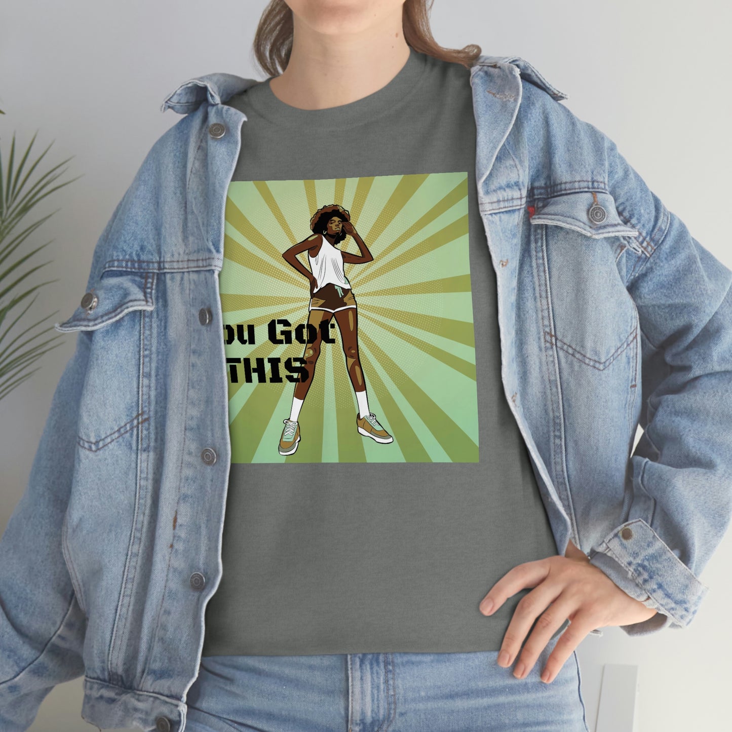 Unisex Cotton Tee(You got this)