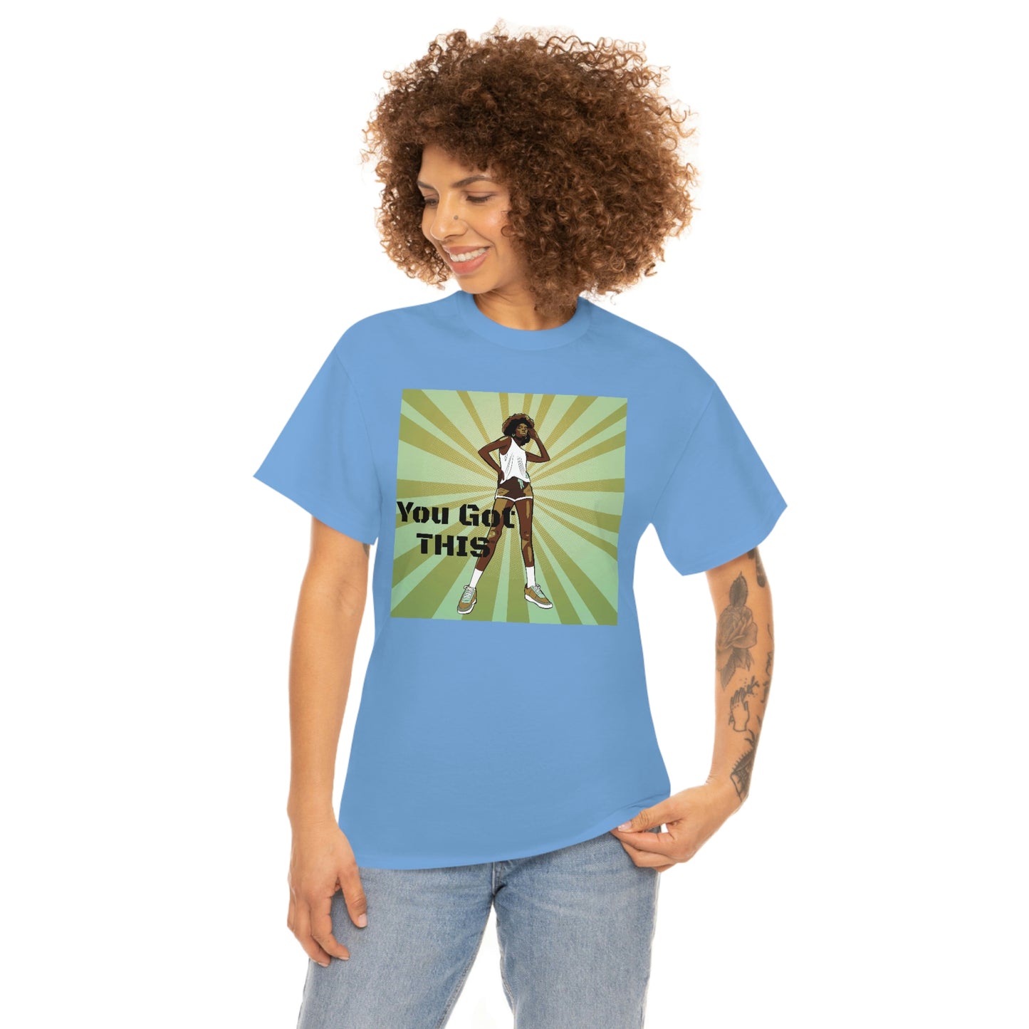 Unisex Cotton Tee(You got this)