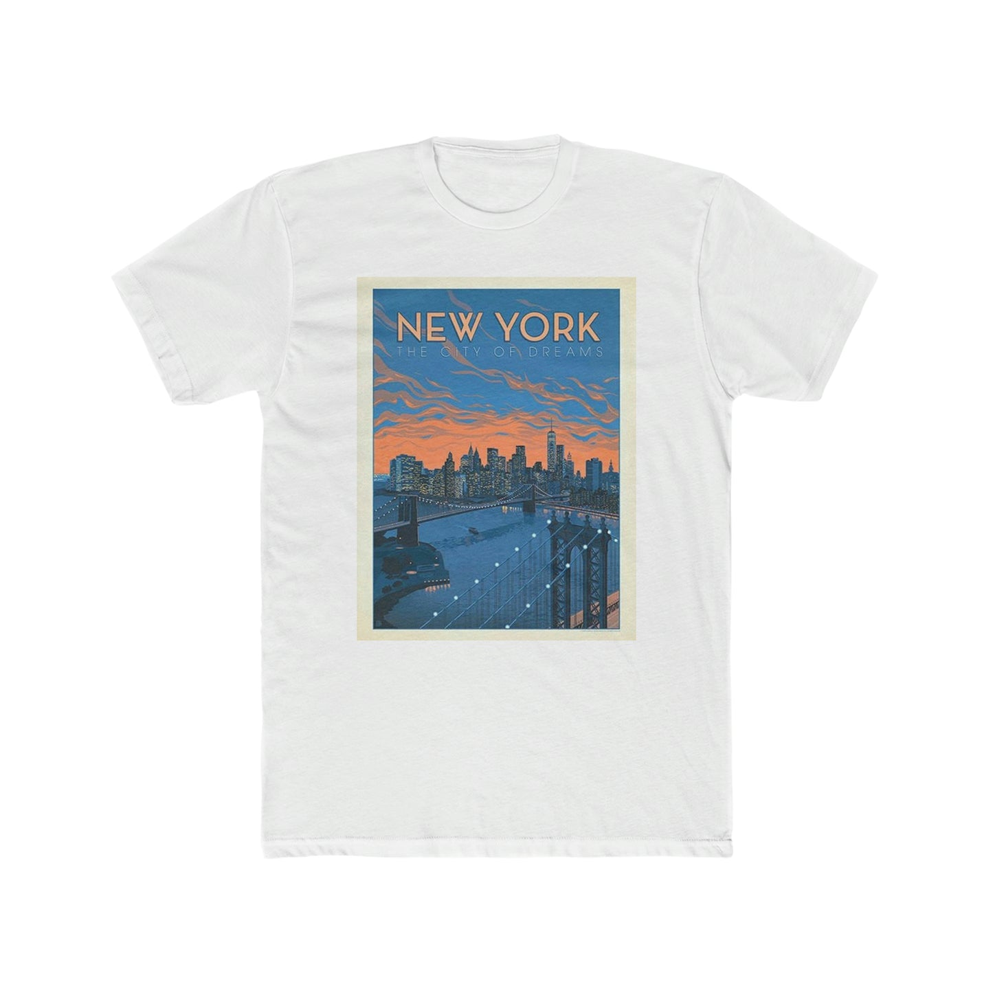 Men's Cotton Crew Tee(Classic City)