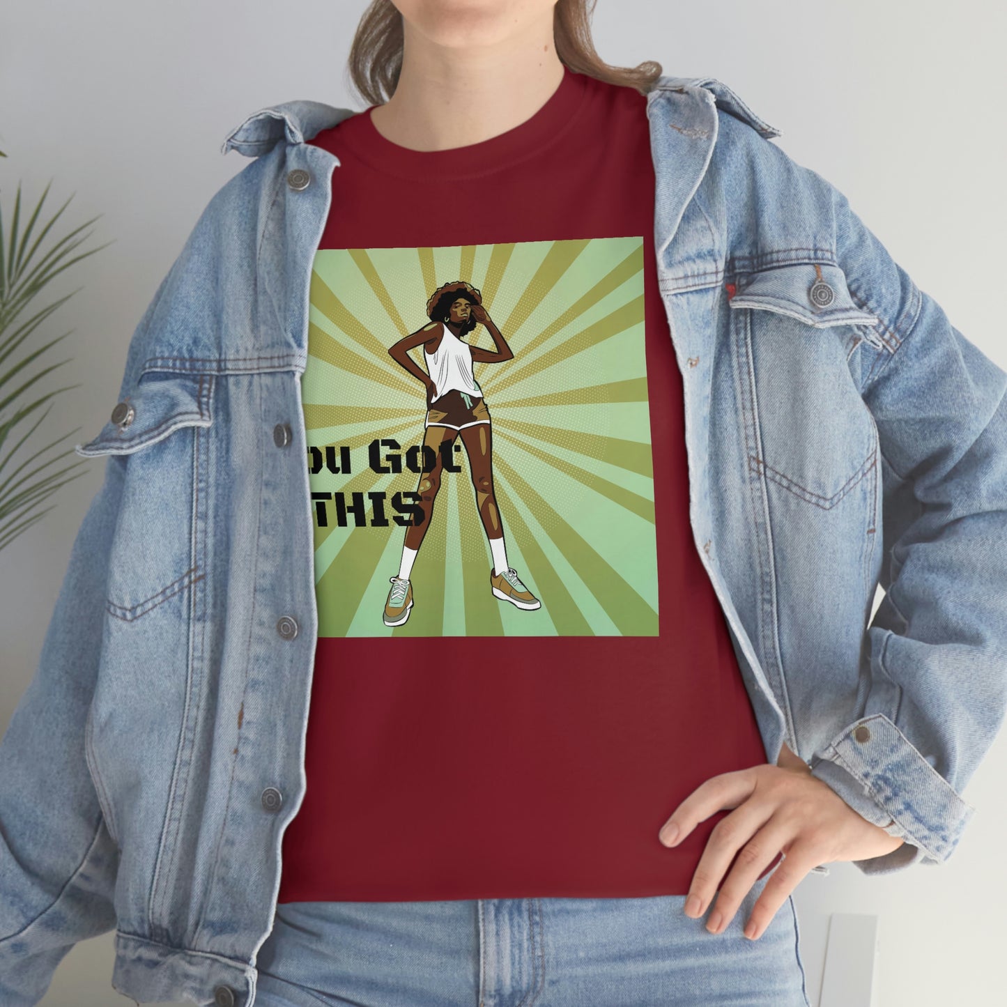 Unisex Cotton Tee(You got this)
