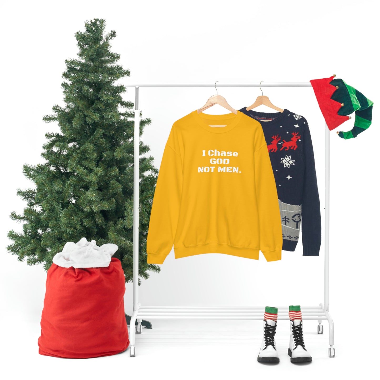 Unisex Sweatshirt(I Chase God)