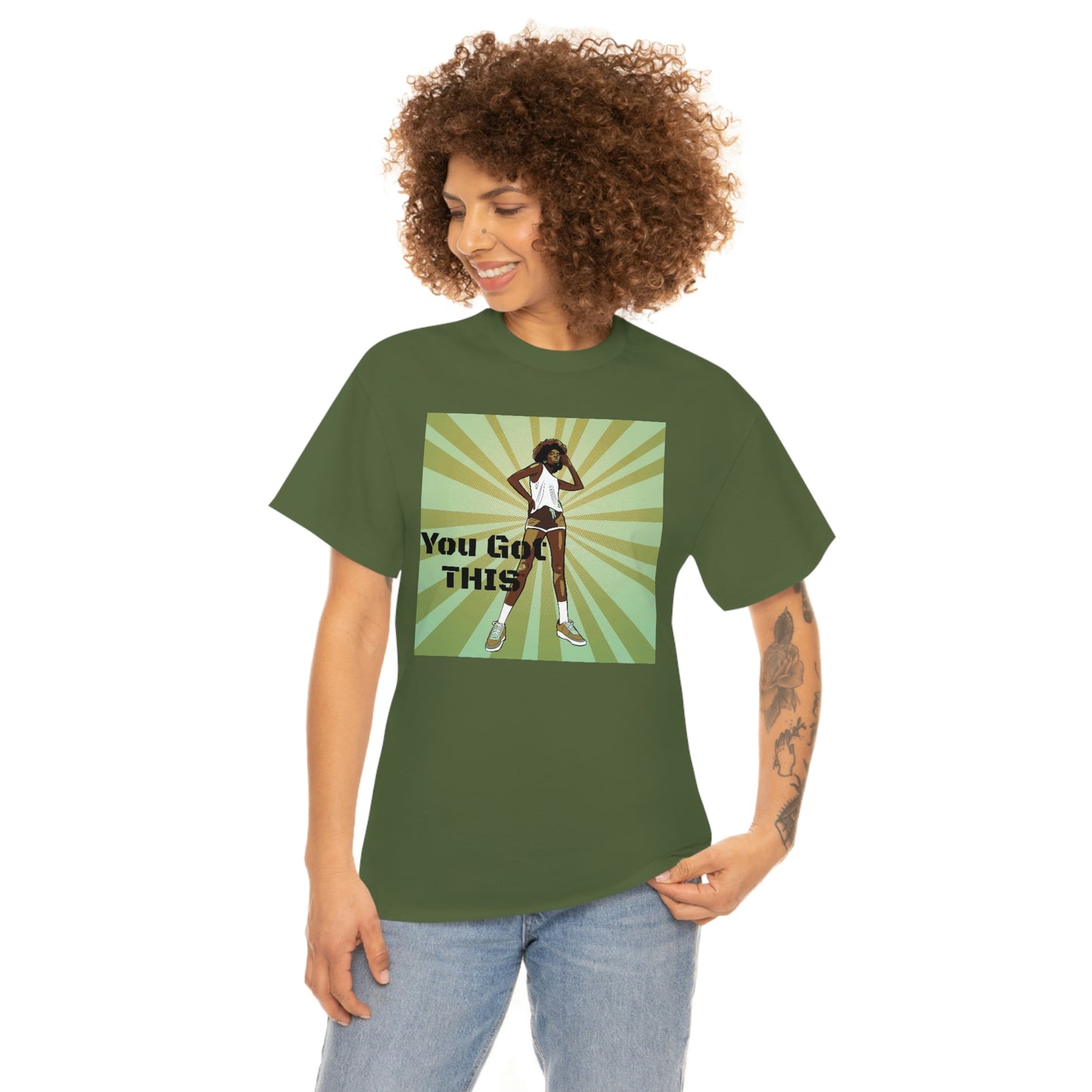 Unisex Cotton Tee(You got this)
