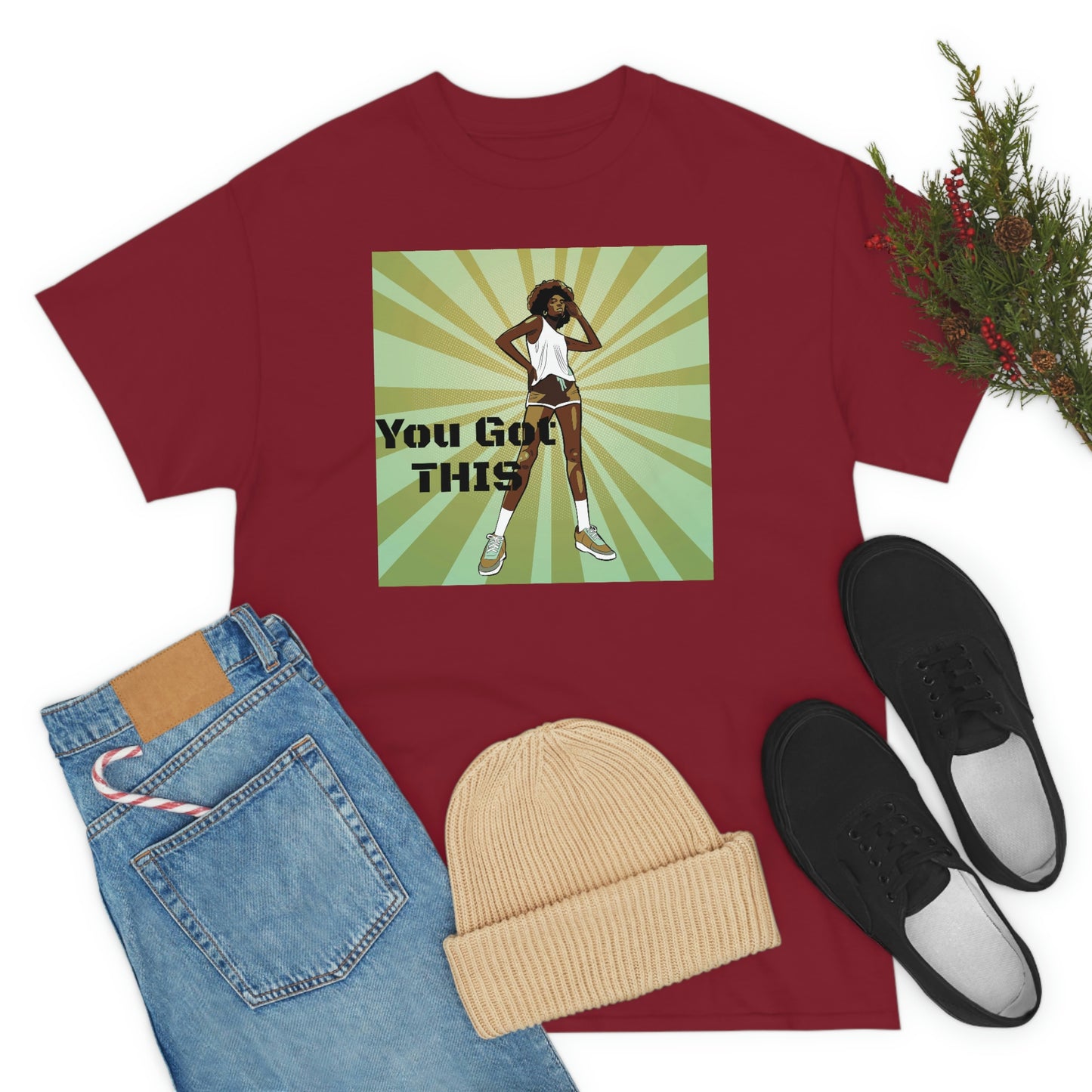 Unisex Cotton Tee(You got this)