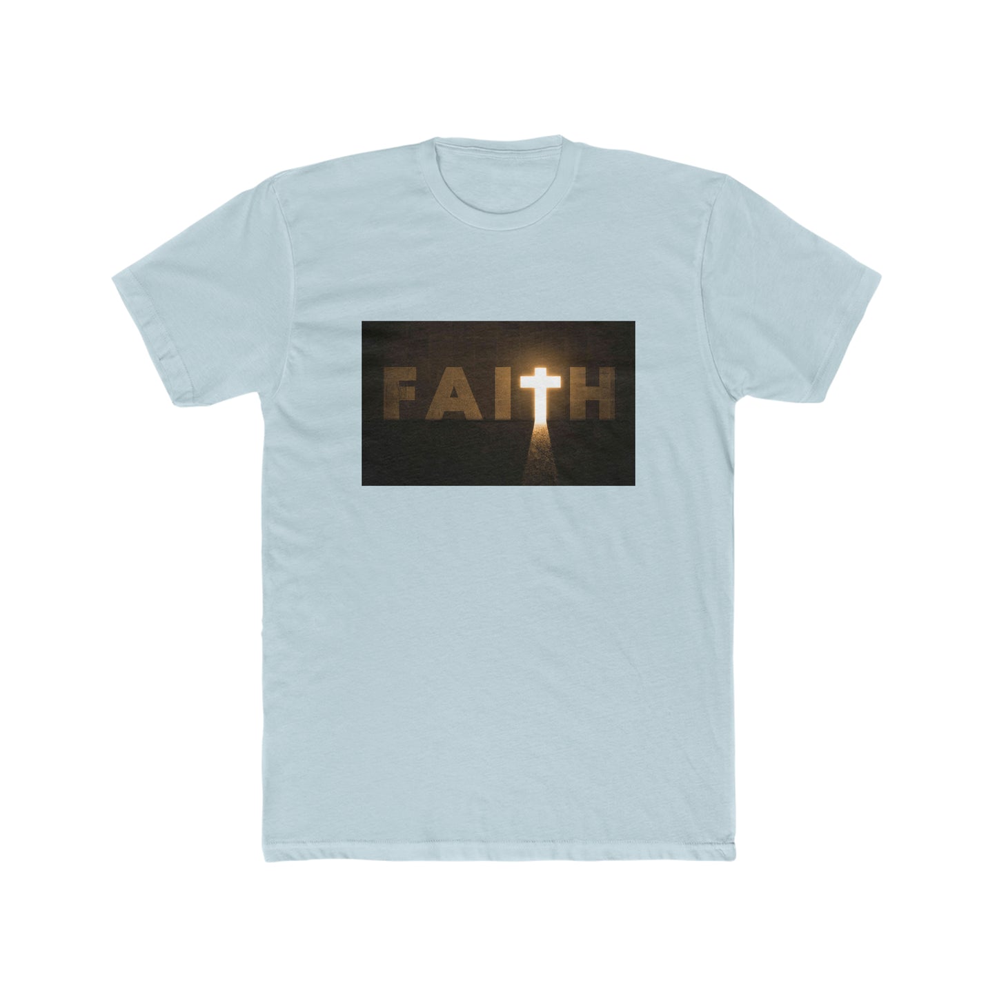 Men's Cotton Crew Tee(Faith)