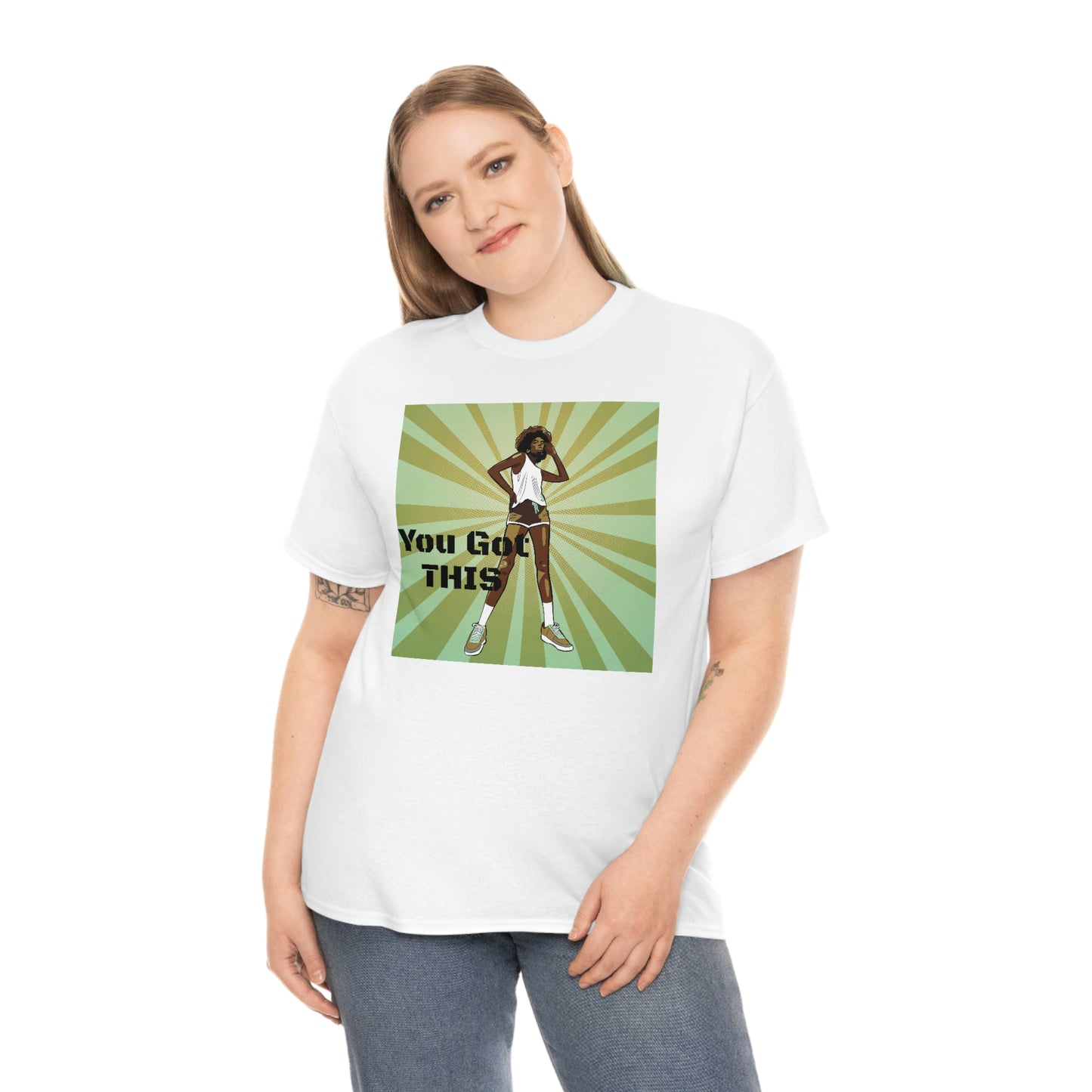 Unisex Cotton Tee(You got this)