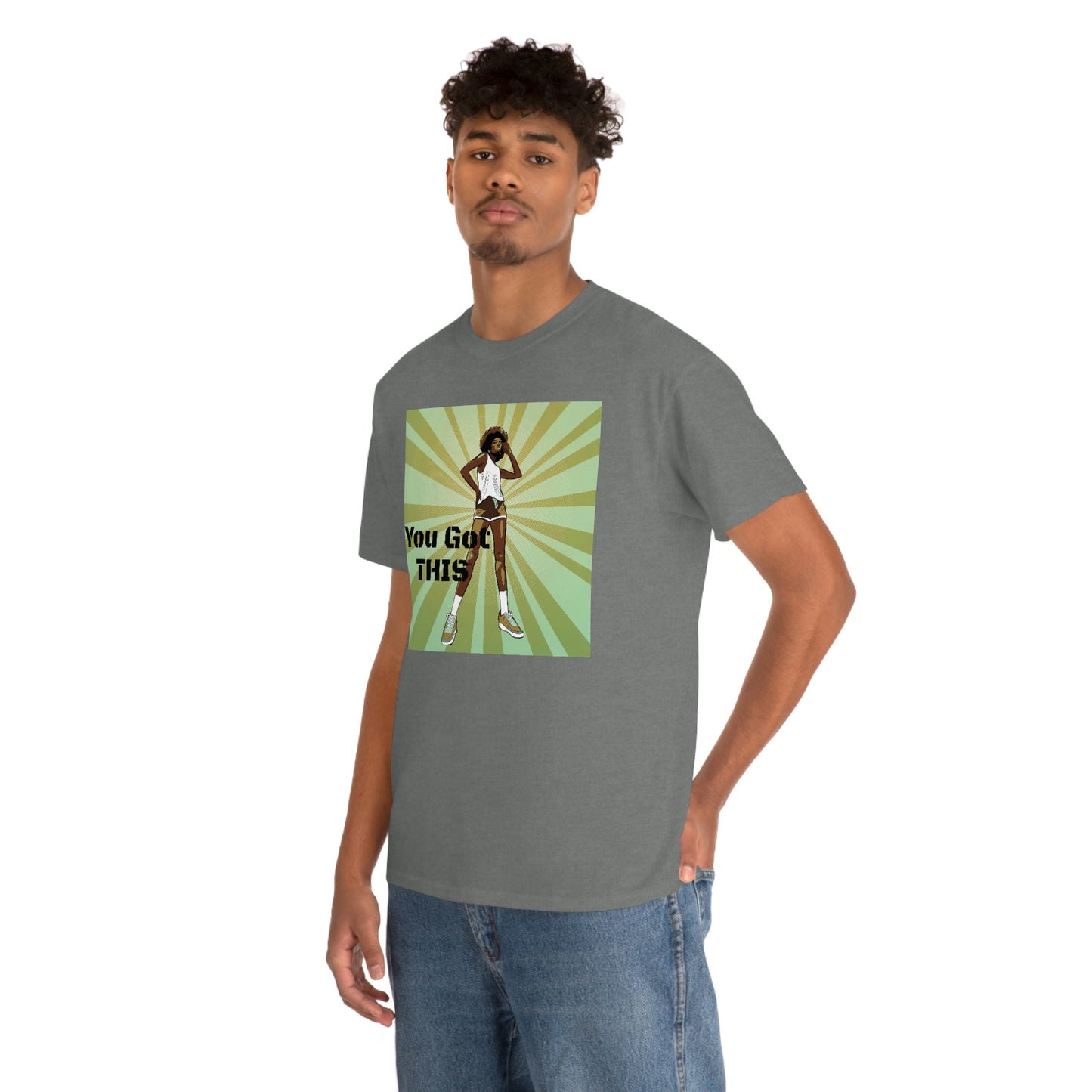 Unisex Cotton Tee(You got this)
