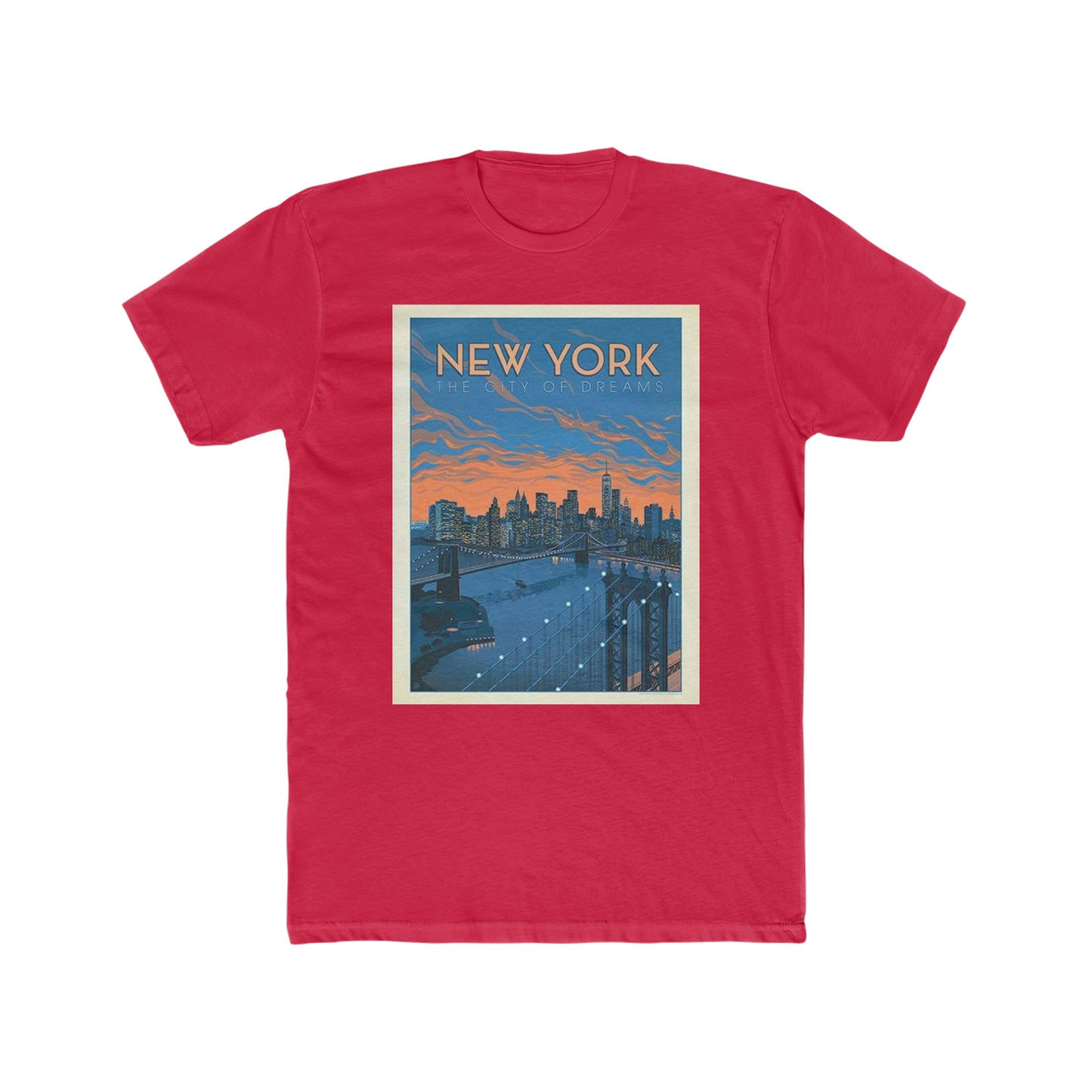 Men's Cotton Crew Tee(Classic City)