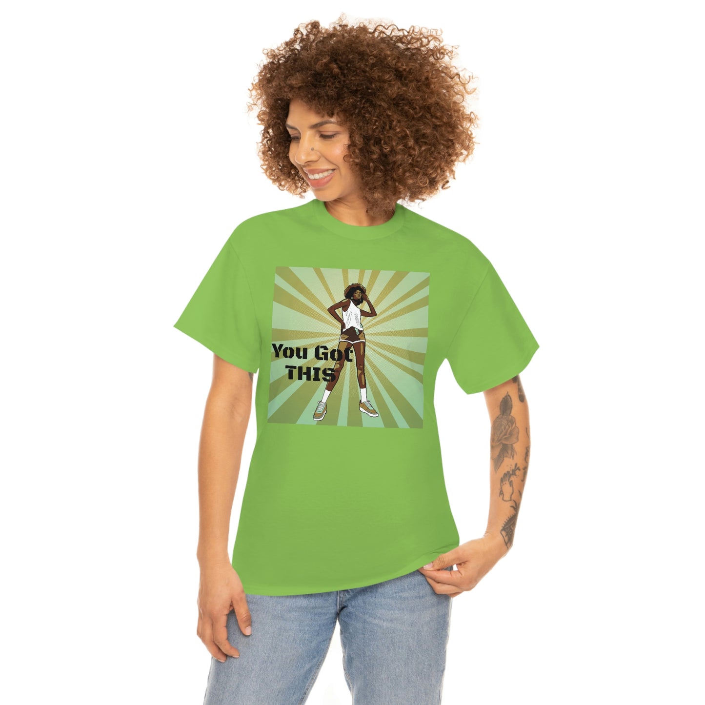 Unisex Cotton Tee(You got this)