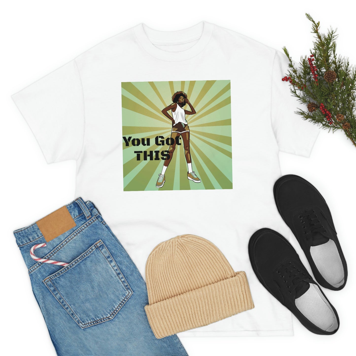 Unisex Cotton Tee(You got this)