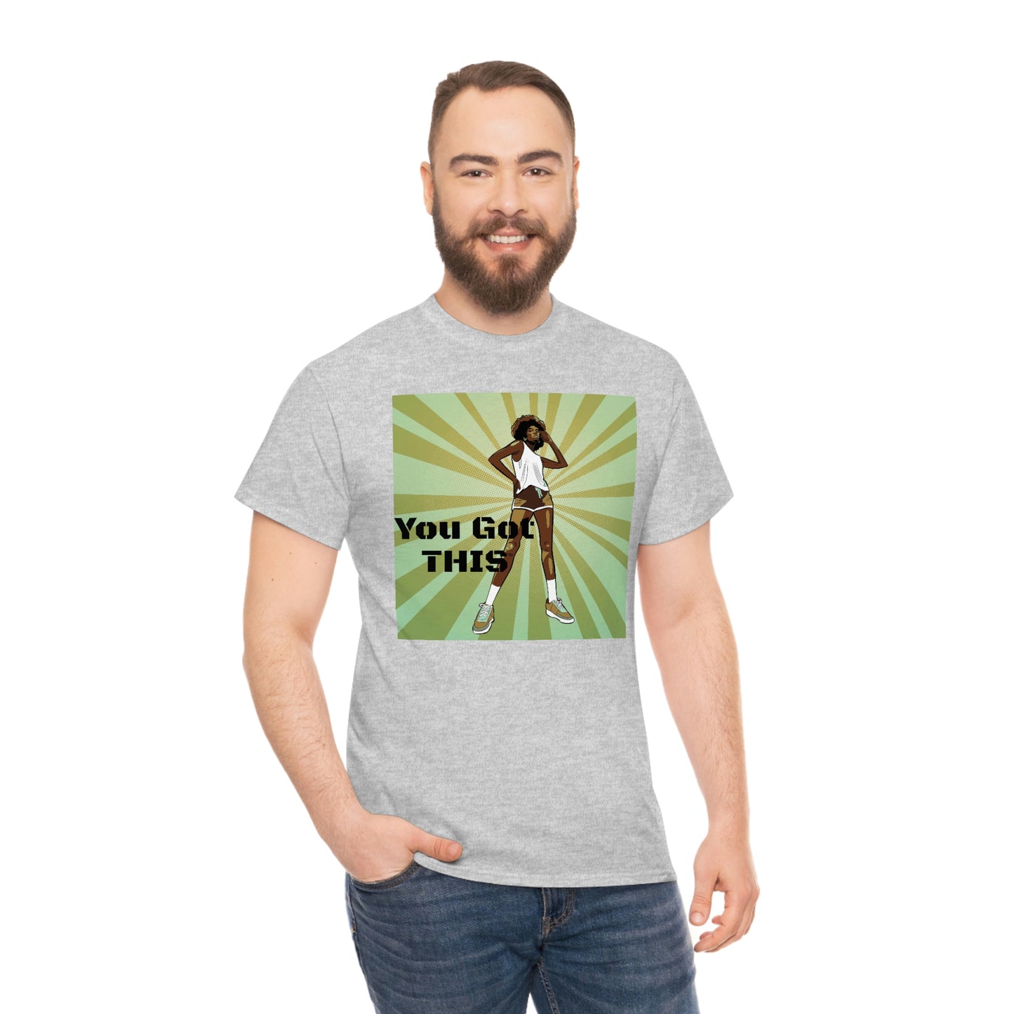 Unisex Cotton Tee(You got this)