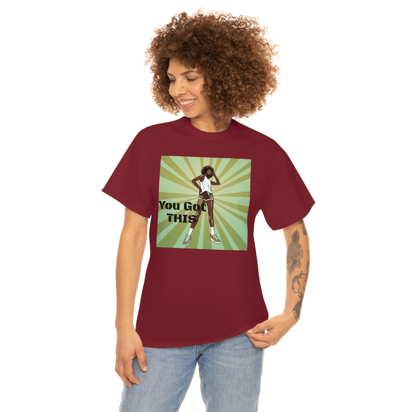Unisex Cotton Tee(You got this)