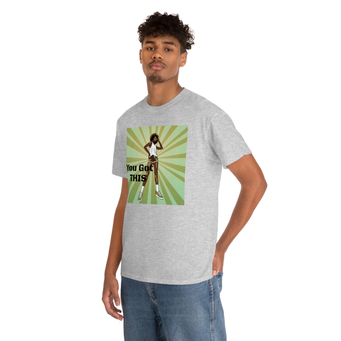 Unisex Cotton Tee(You got this)