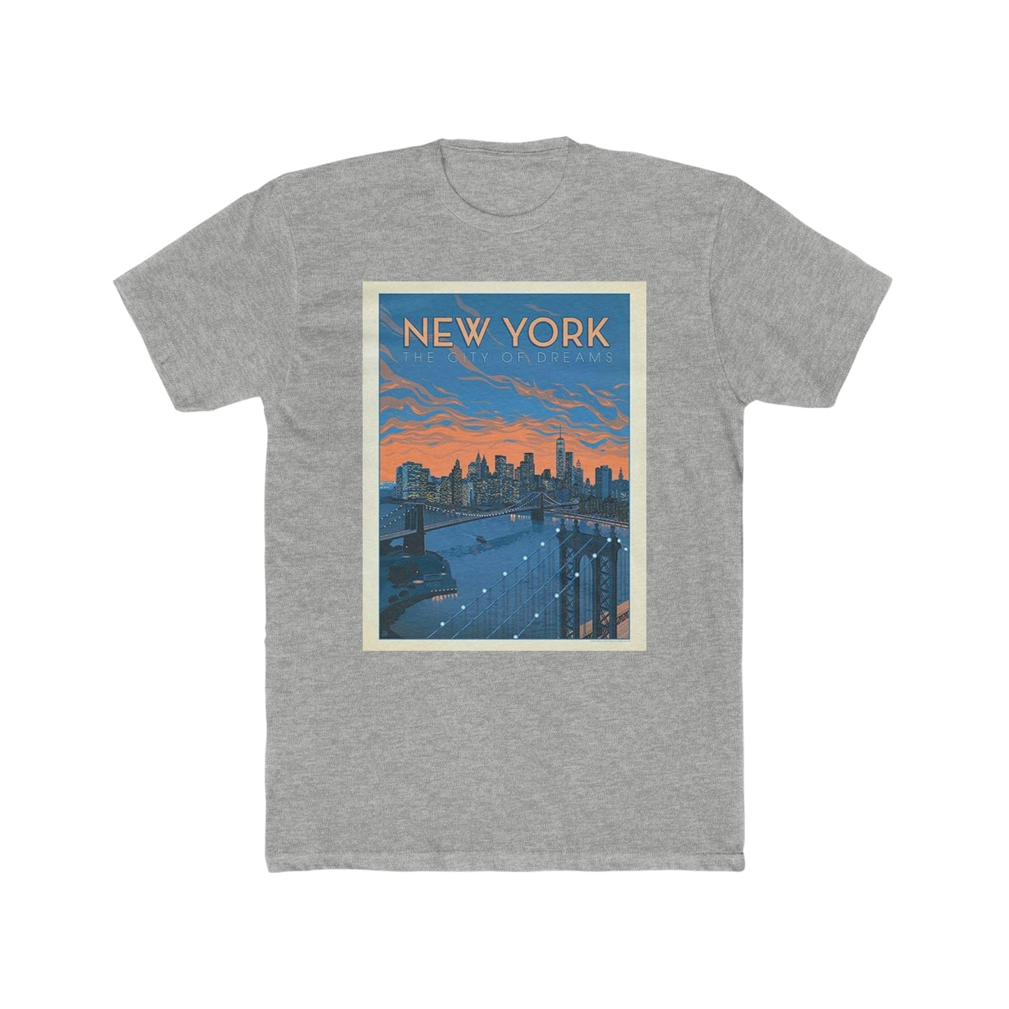 Men's Cotton Crew Tee(Classic City)