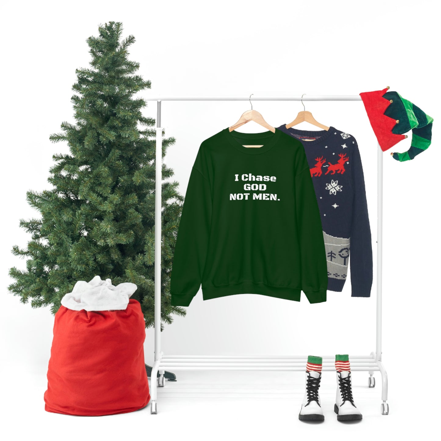 Unisex Sweatshirt(I Chase God)