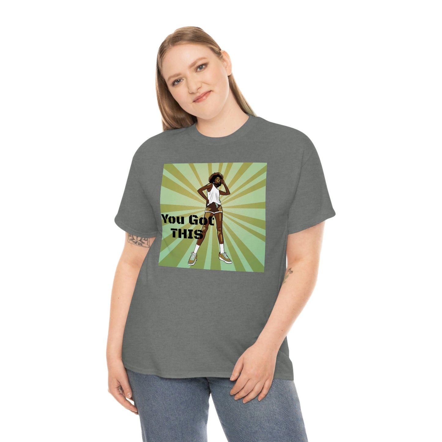 Unisex Cotton Tee(You got this)