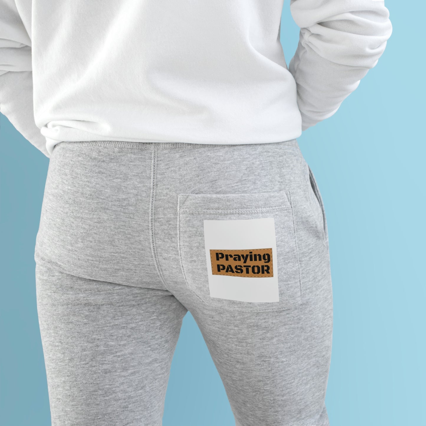 Unisex Premium Fleece Joggers(Praying Pastor)