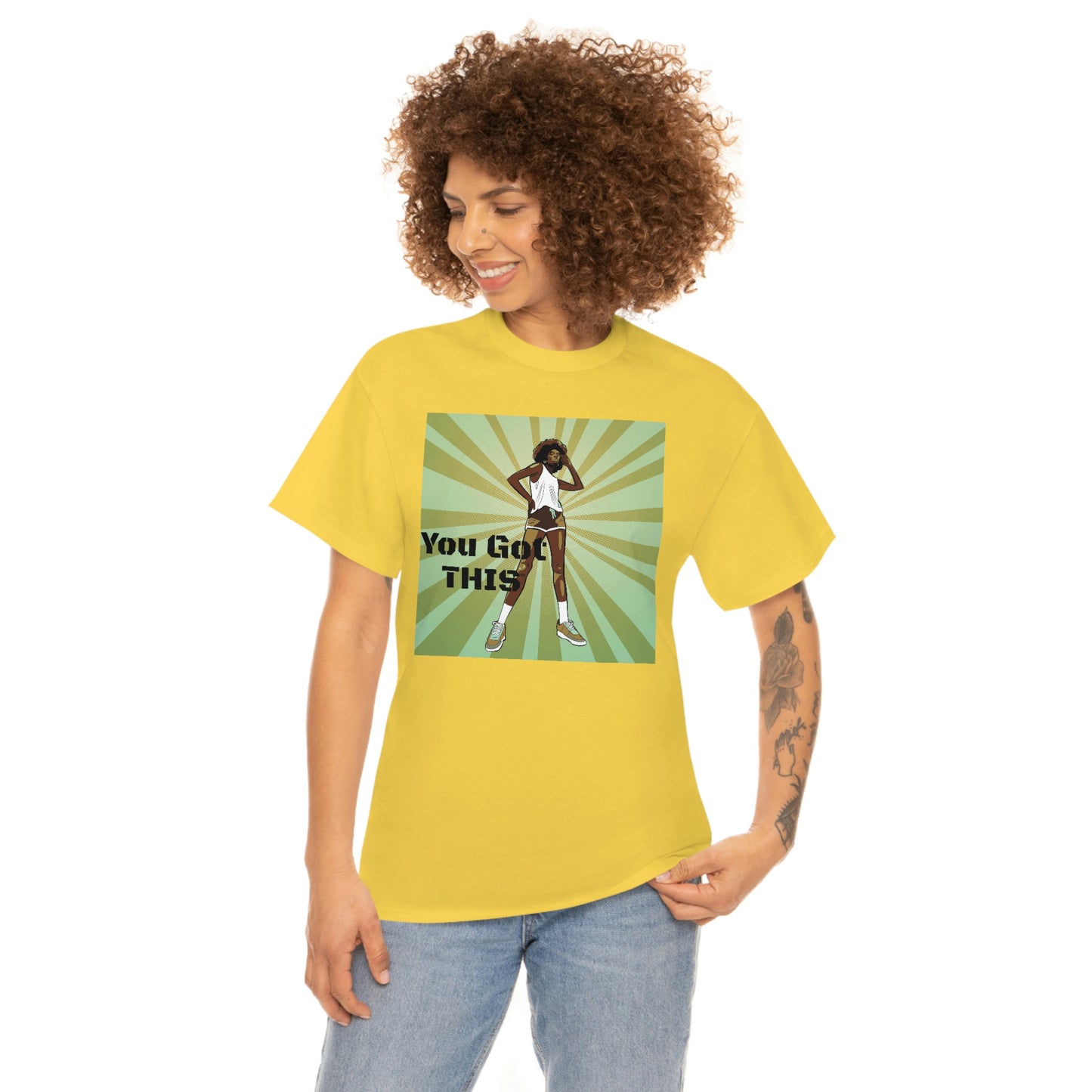 Unisex Cotton Tee(You got this)