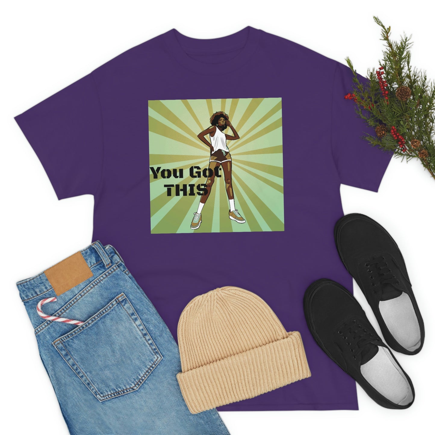 Unisex Cotton Tee(You got this)