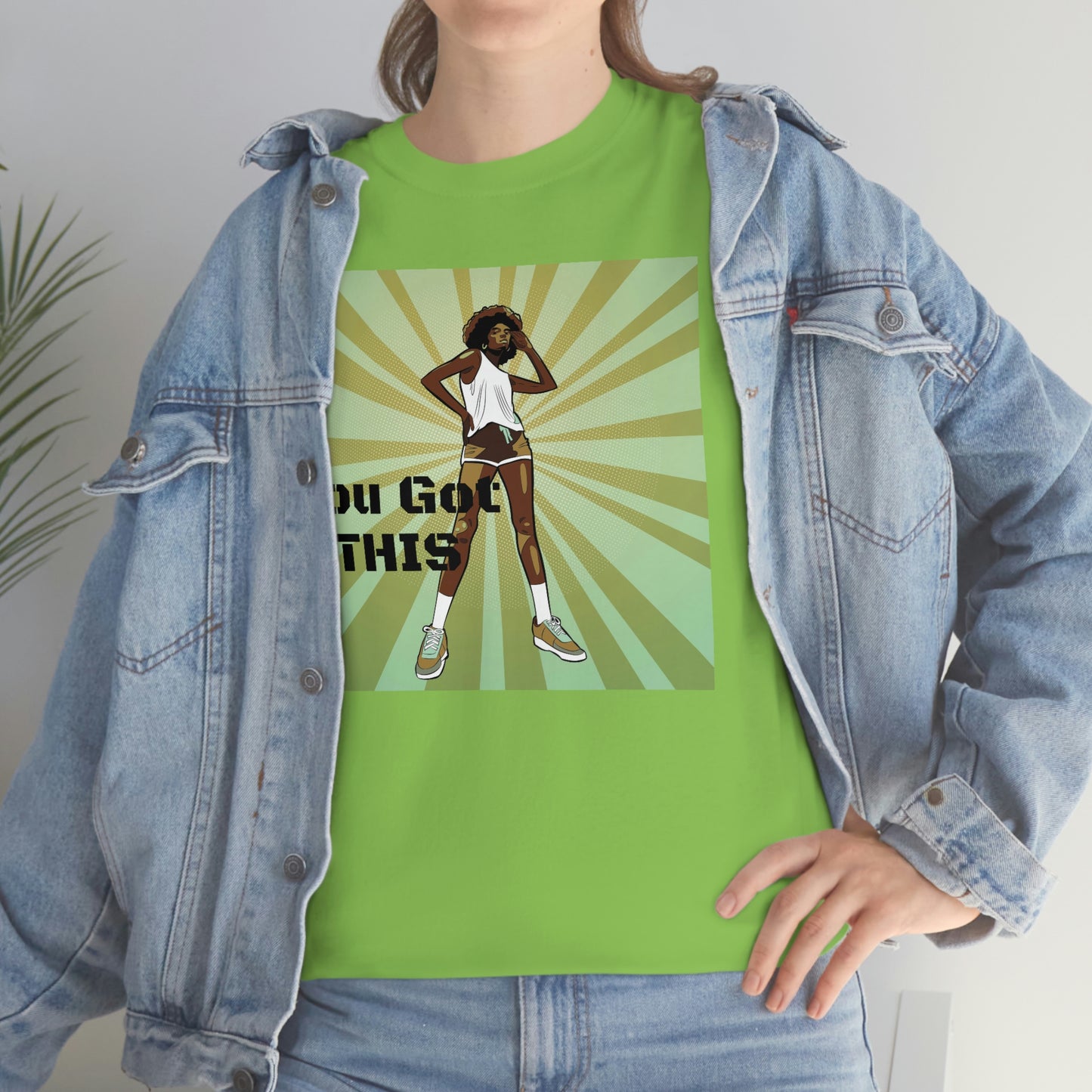 Unisex Cotton Tee(You got this)