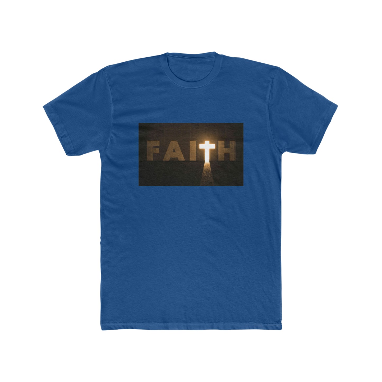 Men's Cotton Crew Tee(Faith)