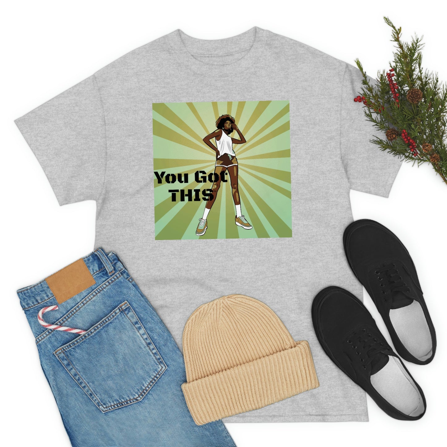 Unisex Cotton Tee(You got this)