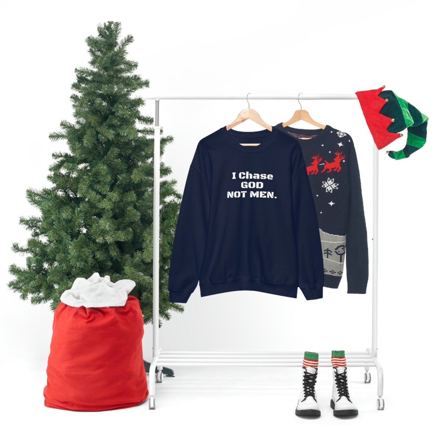 Unisex Sweatshirt(I Chase God)