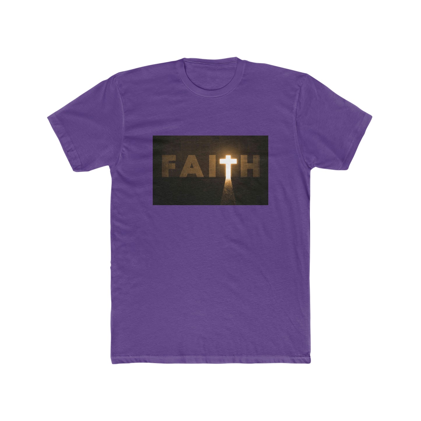 Men's Cotton Crew Tee(Faith)