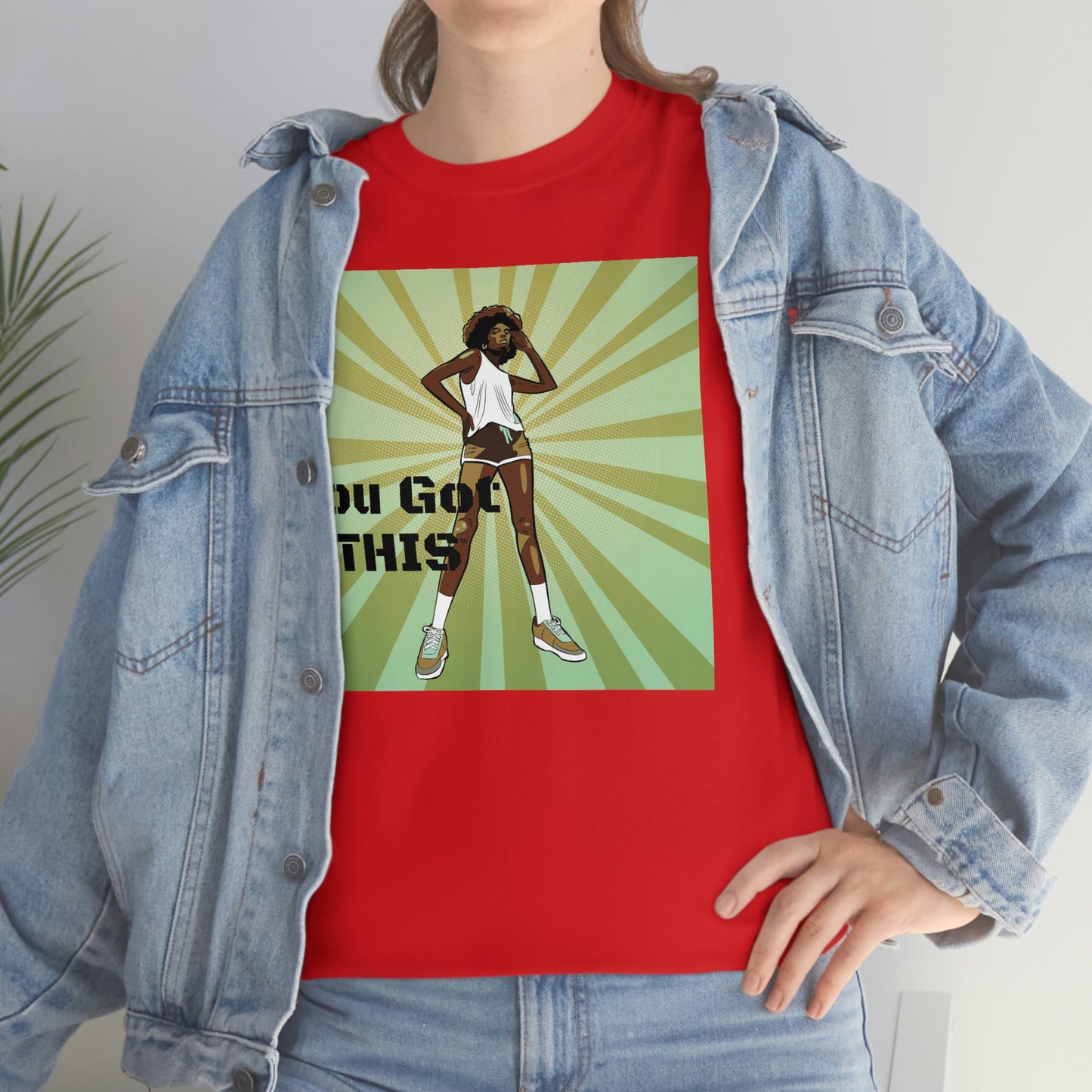 Unisex Cotton Tee(You got this)