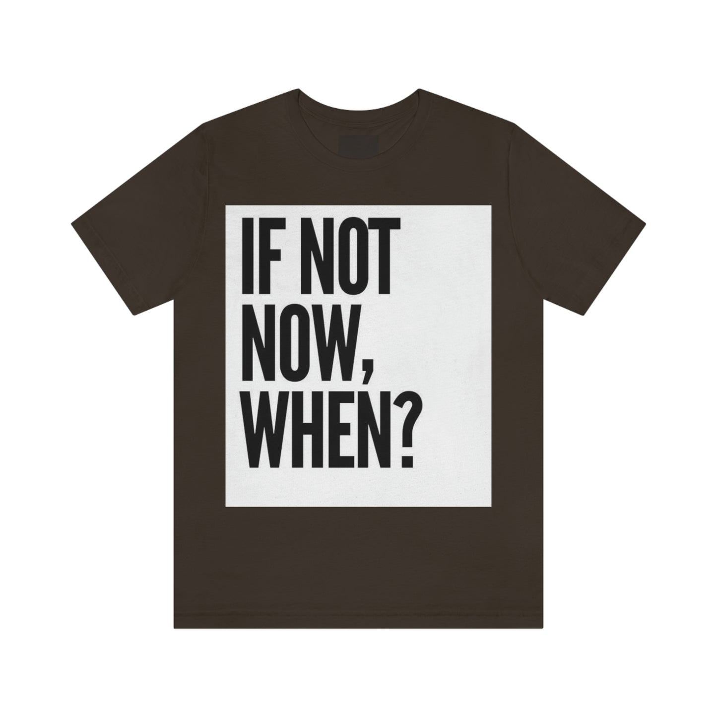 Now.