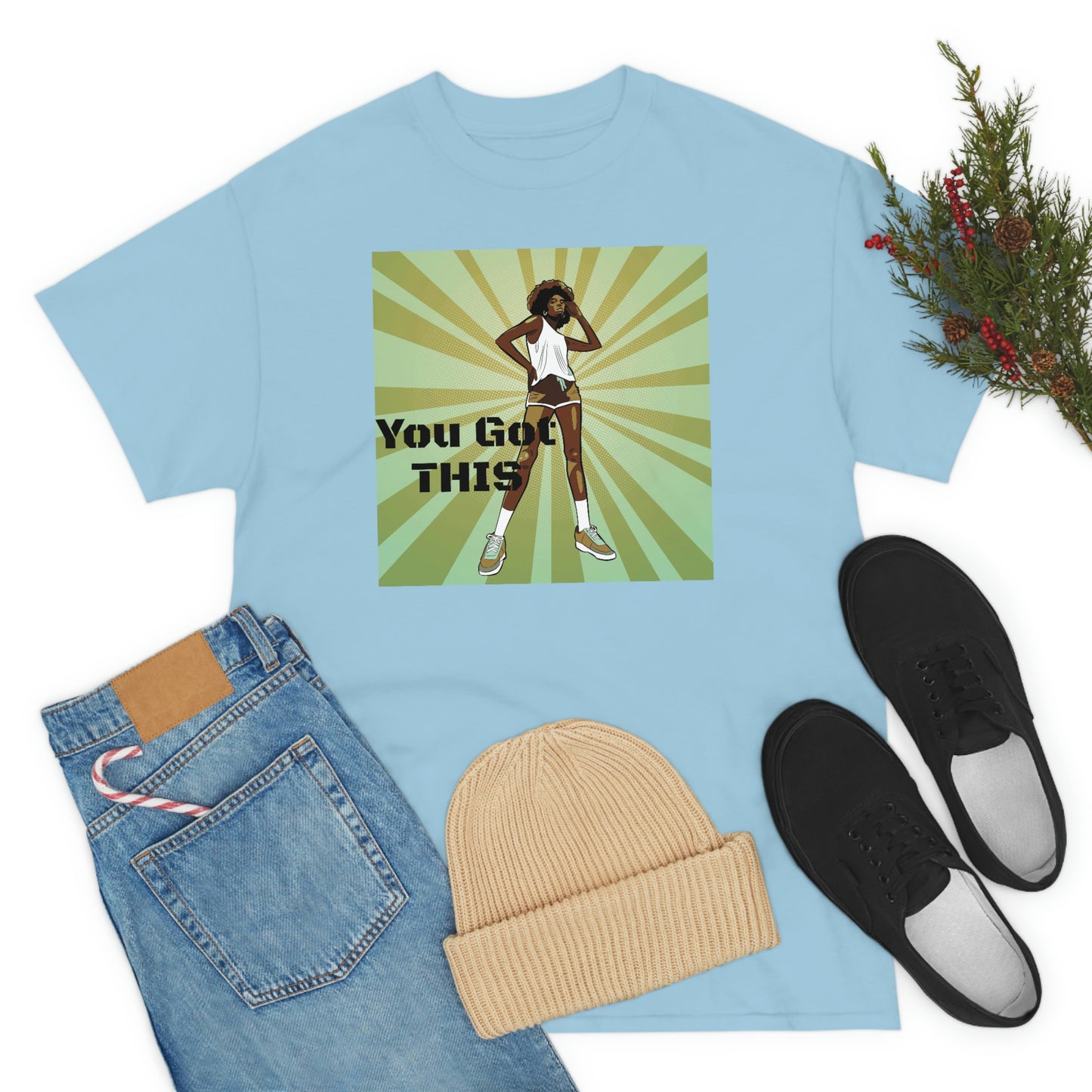Unisex Cotton Tee(You got this)