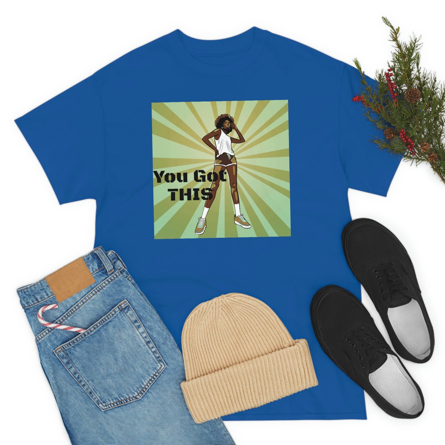 Unisex Cotton Tee(You got this)