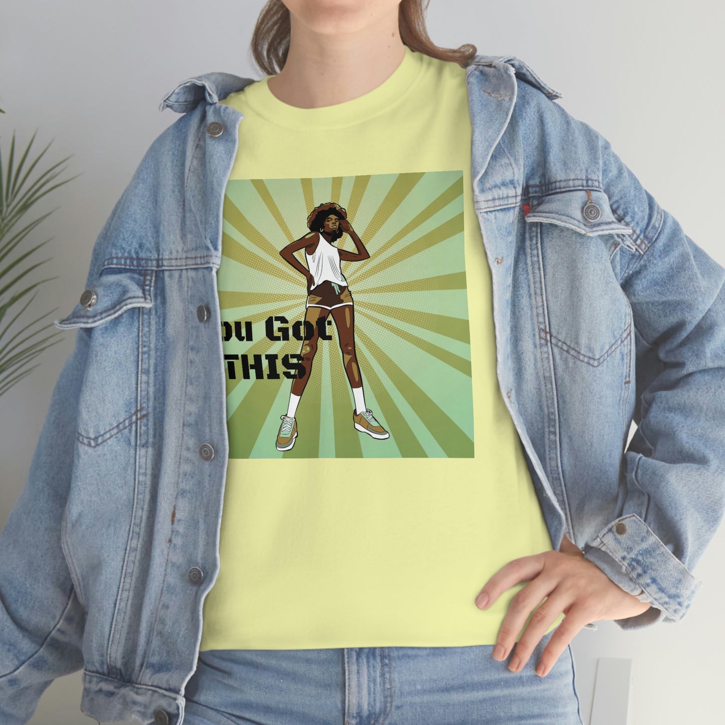 Unisex Cotton Tee(You got this)