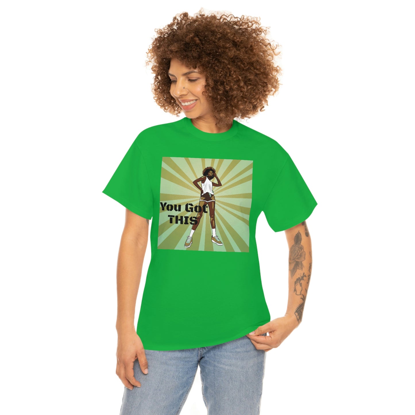 Unisex Cotton Tee(You got this)
