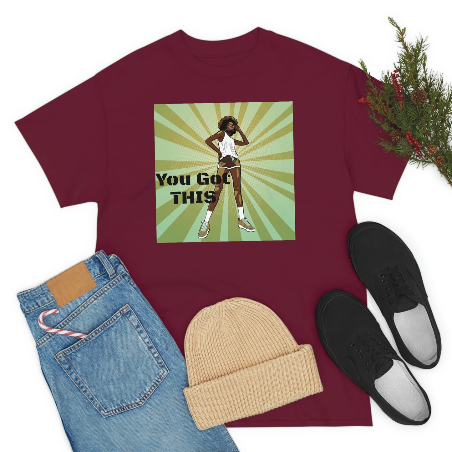 Unisex Cotton Tee(You got this)