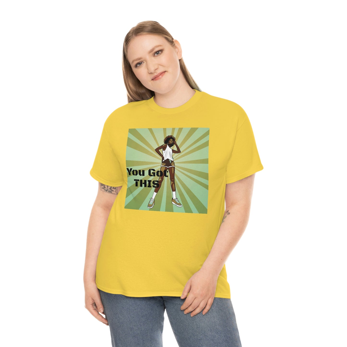 Unisex Cotton Tee(You got this)