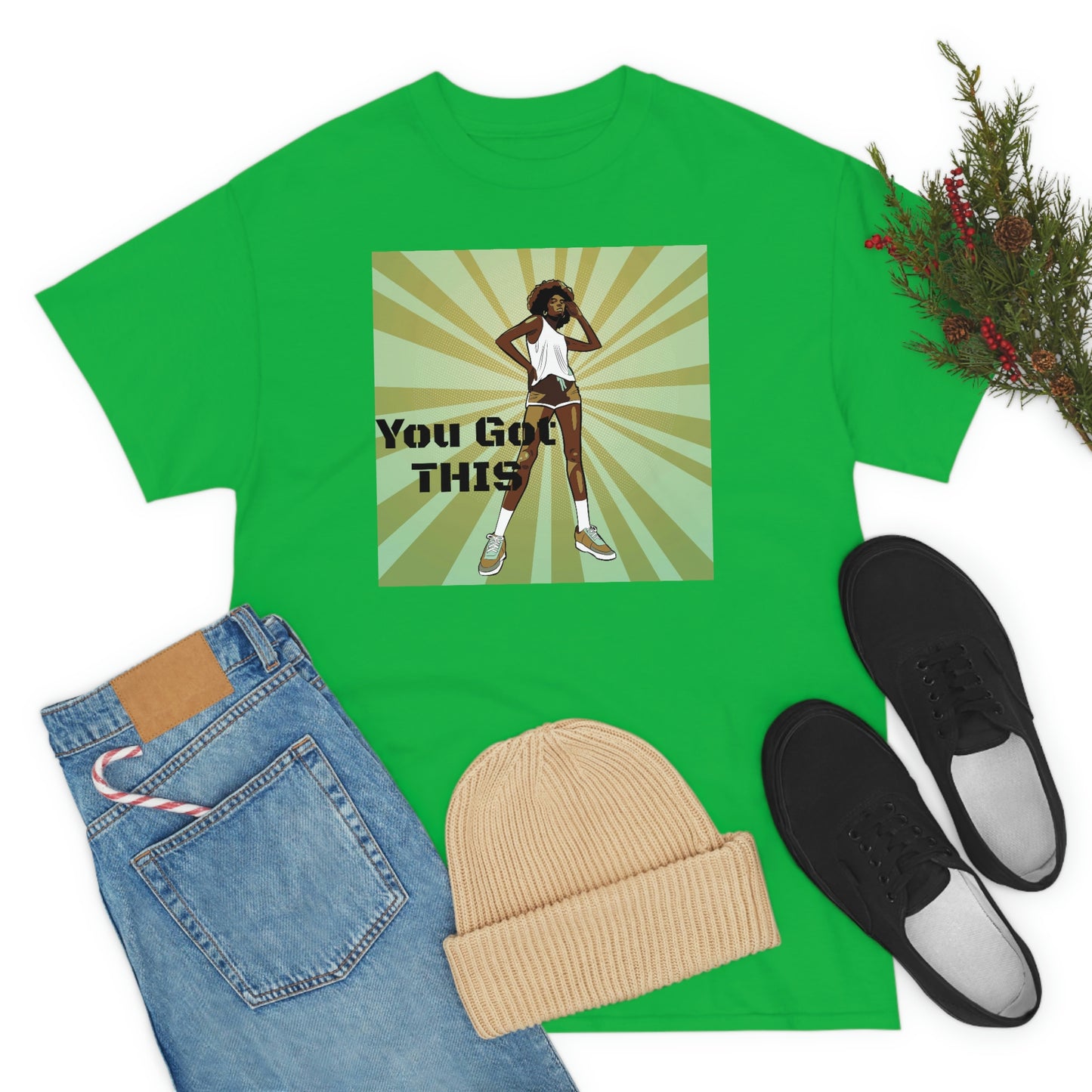 Unisex Cotton Tee(You got this)